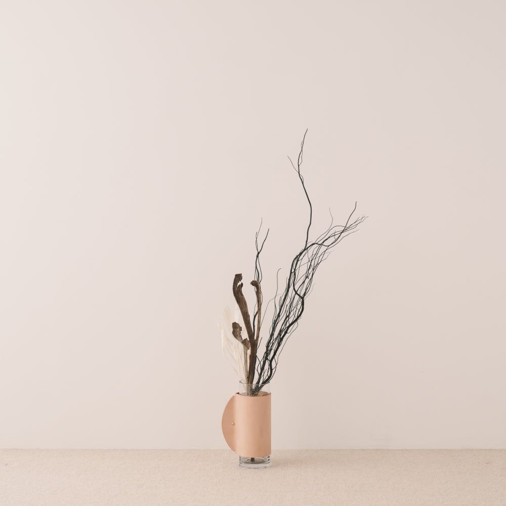 HalfMoon flower vase S / ハーフムーン フラワーベース S