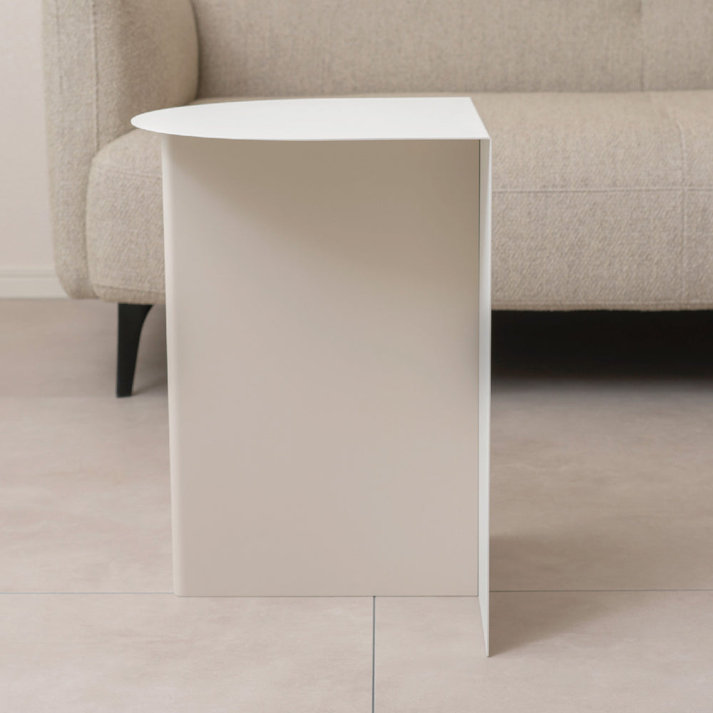 HalfMoon sidetable steel / ハーフムーン サイドテーブル スチール