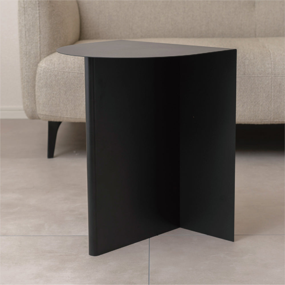 HalfMoon sidetable steel / ハーフムーン サイドテーブル スチール