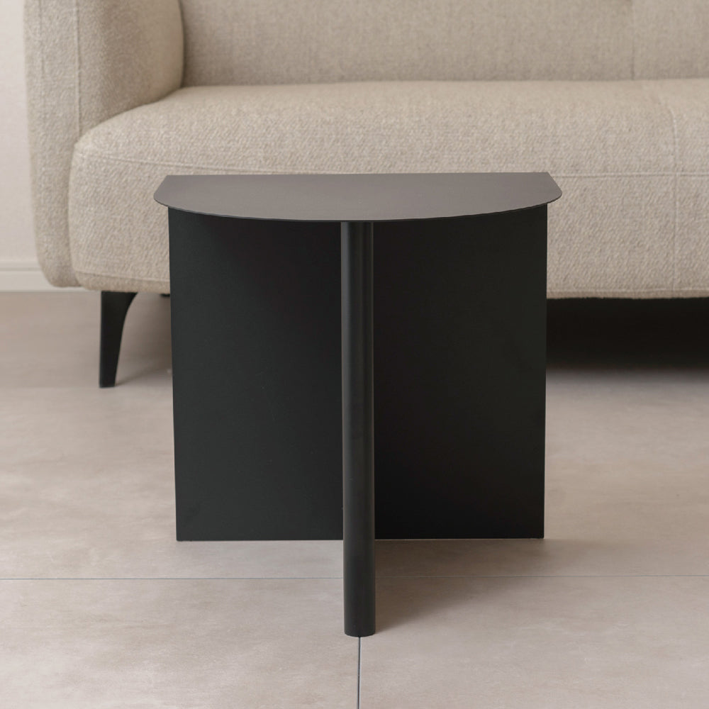 HalfMoon sidetable steel / ハーフムーン サイドテーブル スチール